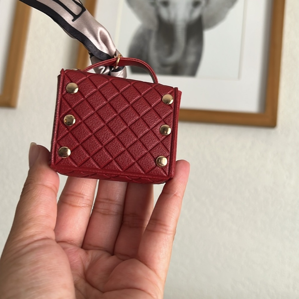 Burgundy Mini Handbag - Picture 5 of 5